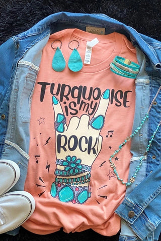Turquoise Is My Rock T-Shirt