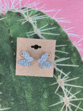 Crystal Butterfly Stud Earring